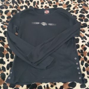 Harley Davidson long sleeved top